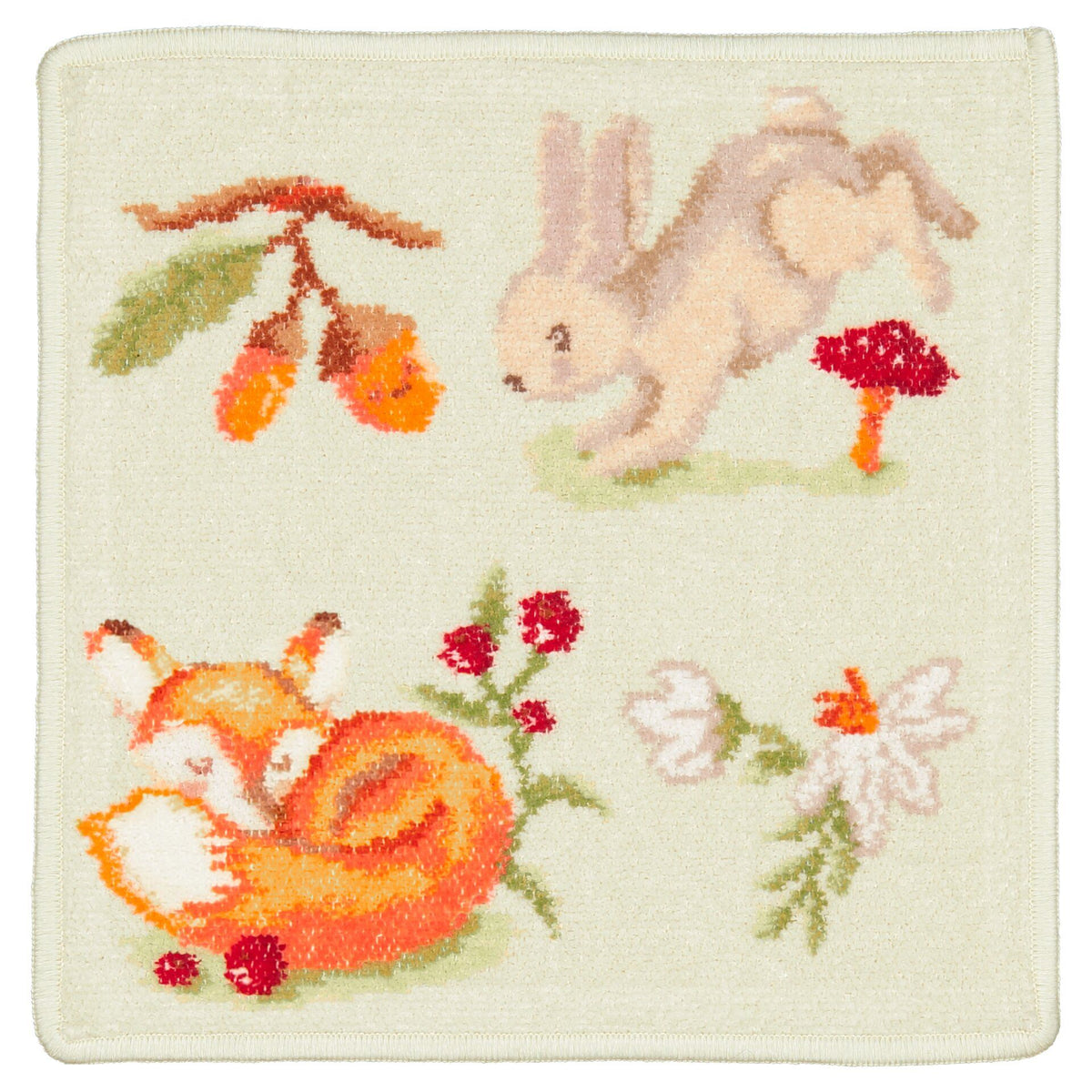 Tücher Serie "Forest Tales" von Feiler – Fox Gesichtstuch 25x25 cm