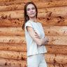T-Shirt Women "Travel" von Dagsmejan – Sandstone