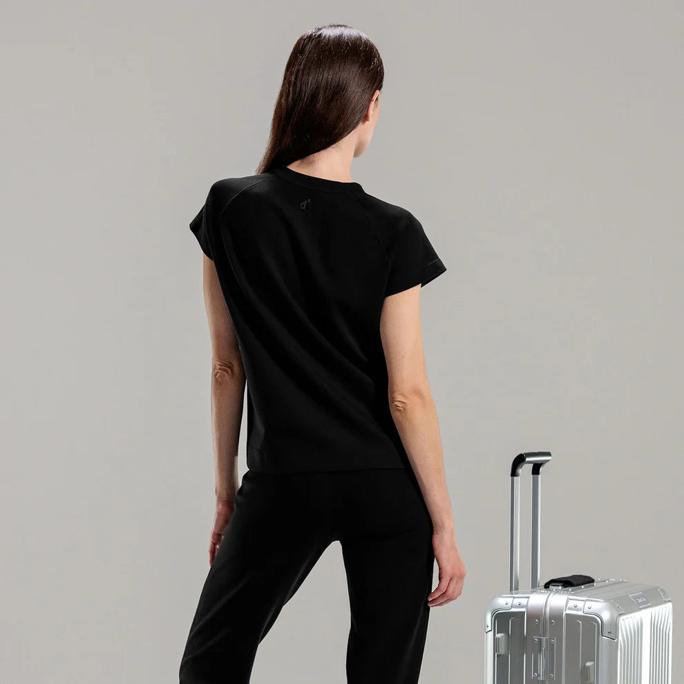 T-Shirt Women "Travel" von Dagsmejan – Black