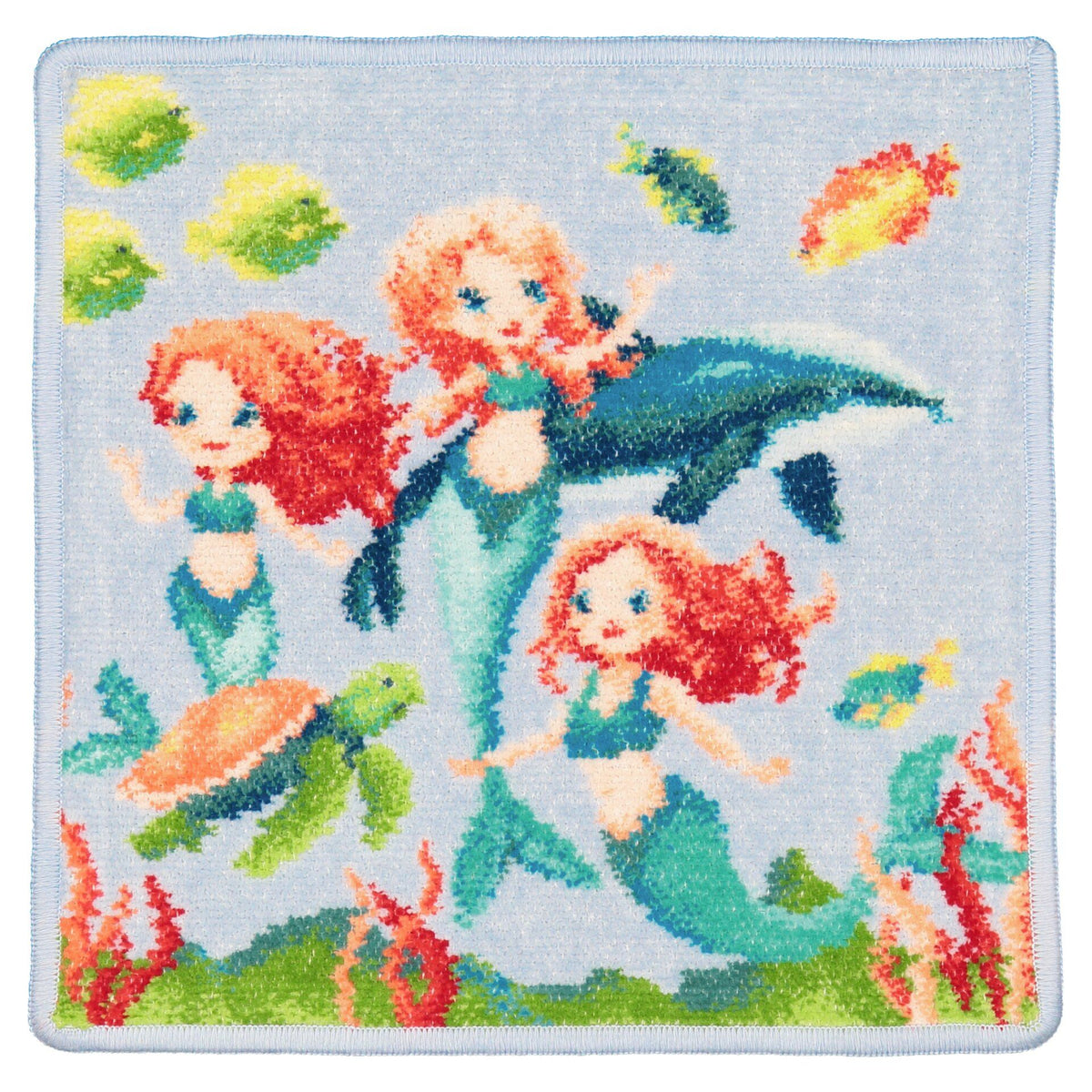Tücher Serie "Mermaid Dreams" von Feiler – Gesichtstuch 25x25 cm