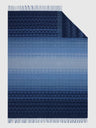 Missoni Throw „Anemone“ 130 × 190 cm in Blue Multicolor 150