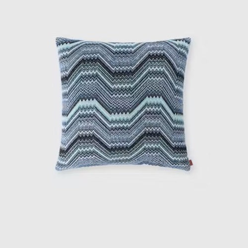 Missoni Kissen „Merano“ 45 × 45 cm in Blue Multicolor 150