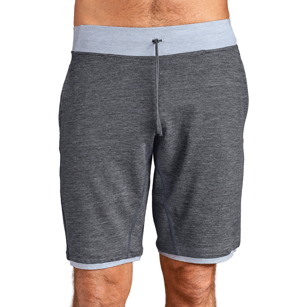 Shorts Men "Stay Warm" von Dagsmejan – Dark grey melange, freigestellt