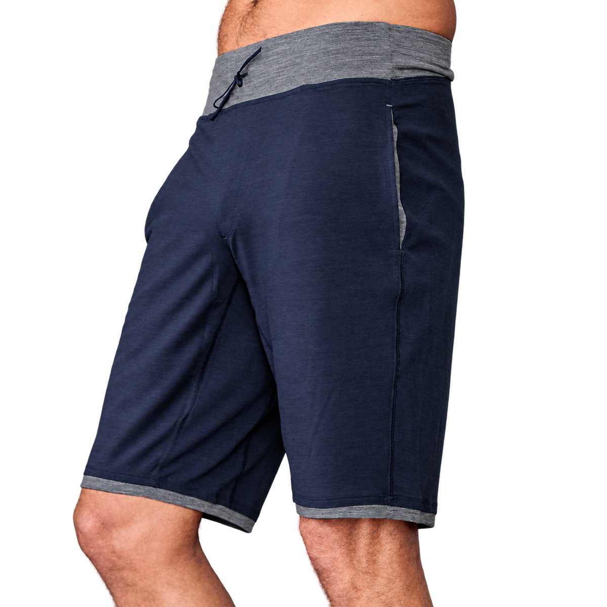 Shorts Men "Stay Warm" von Dagsmejan – Winter night melange, freigestellt