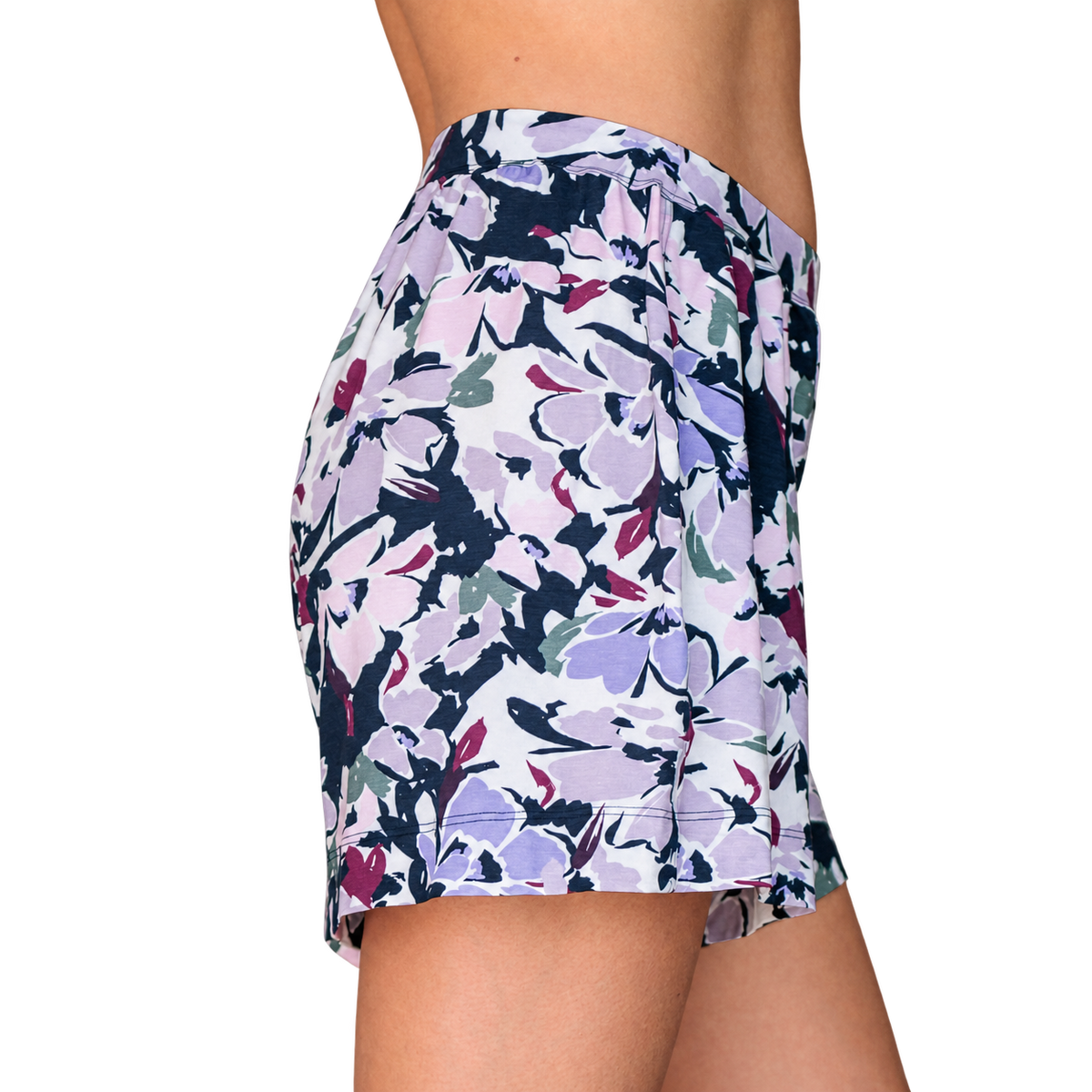 Shorts Loose Fit Women "Stay Cool" von Dagsmejan – Spring Blossom, freigestellt