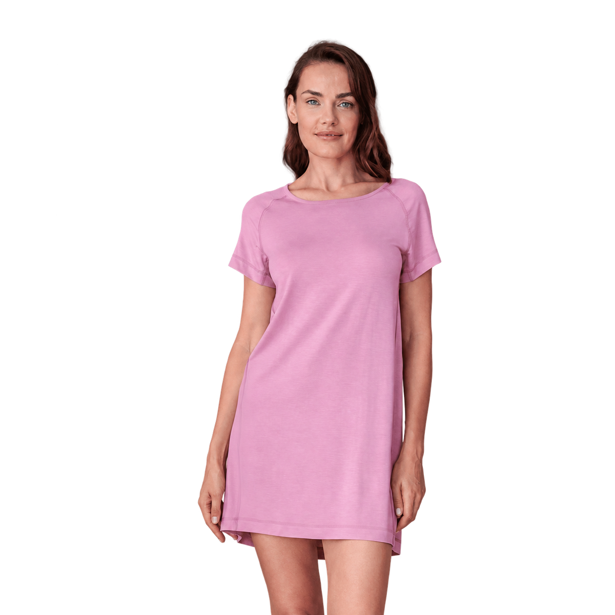Sleepshirt Women "Sensitive" von Dagsmejan – Cloud Pink, freigestellt