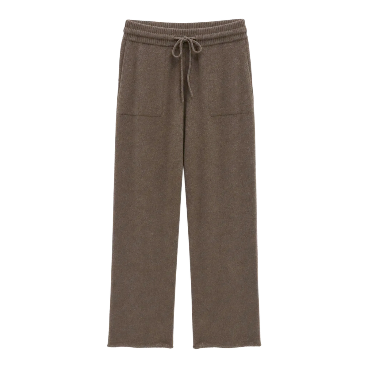 2616 weite Hose von Pure Cashmere – Mocca