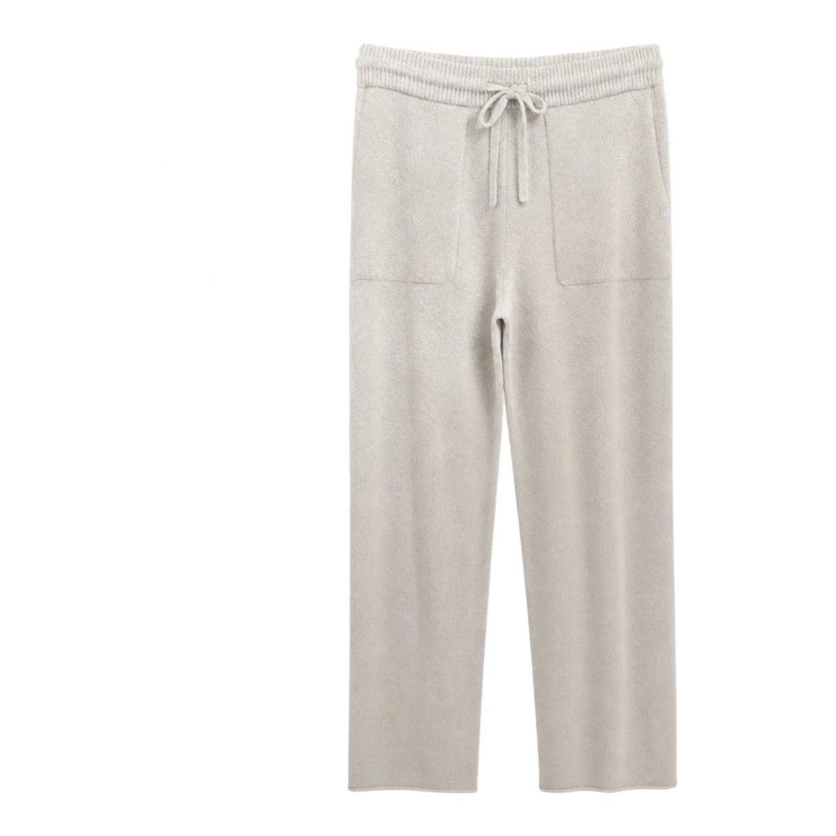 2616 weite Hose von Pure Cashmere – Taupe