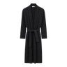 2608 Langer Mantel von Pure Cashmere – Black