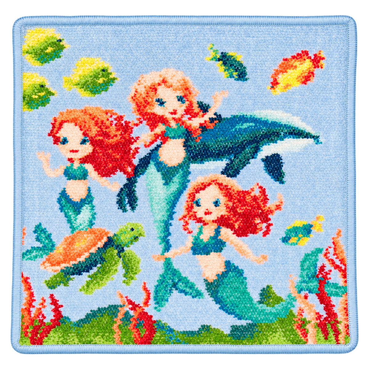 Tücher Serie "Mermaid Dreams" von Feiler – Gesichtstuch 25x25 cm