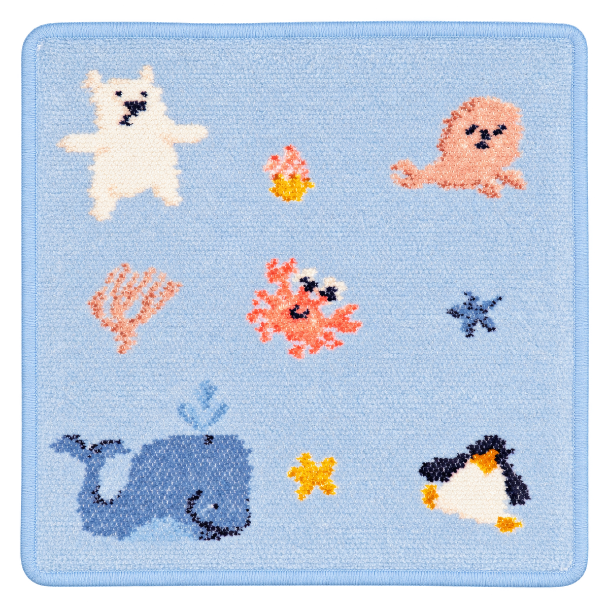 Tücher Serie "Polar Friends" von Feiler – Gesichtstuch 25x25 cm