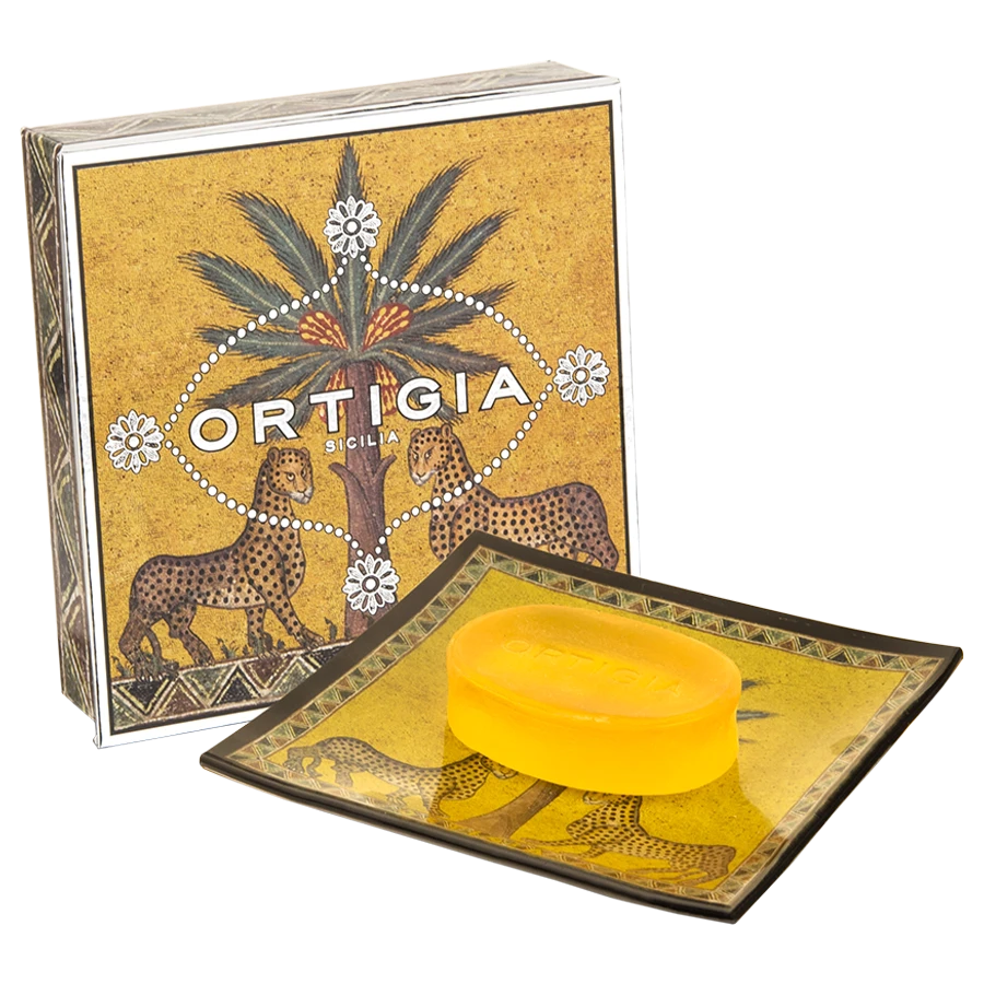 Seife mit Schale "Zagara" von Ortigia