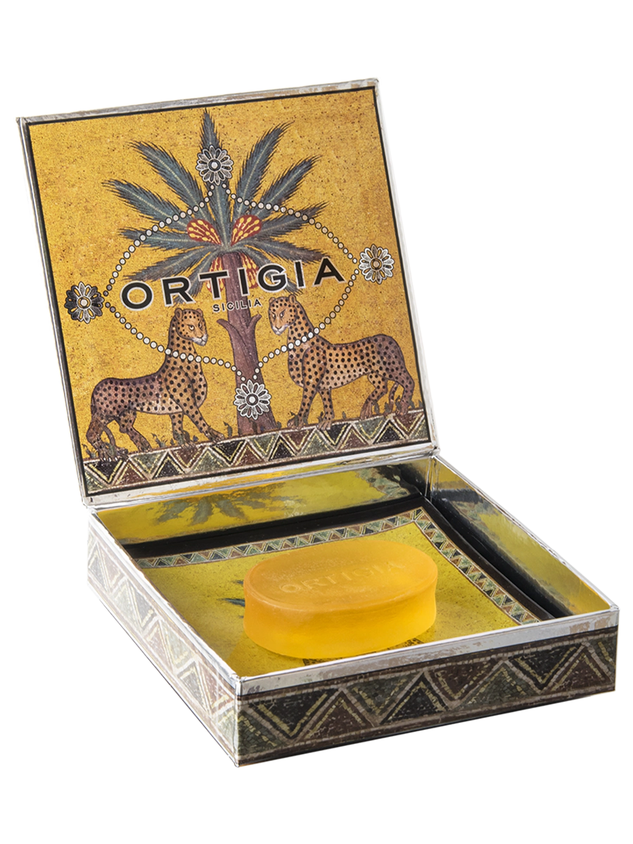 Seife mit Schale "Zagara" von Ortigia