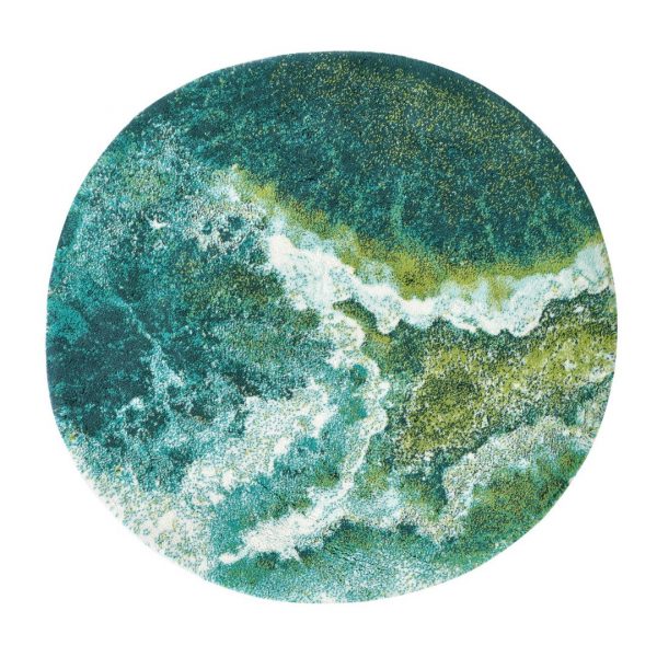 Aquazura" bath rug - Abyss