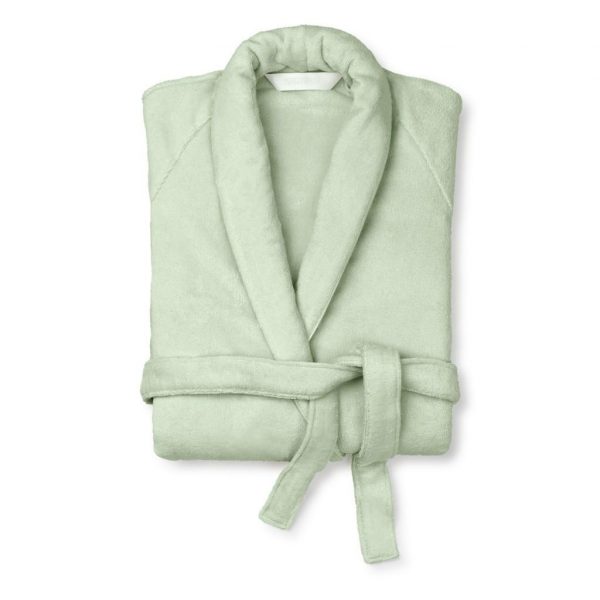 menthe bathrobe folded