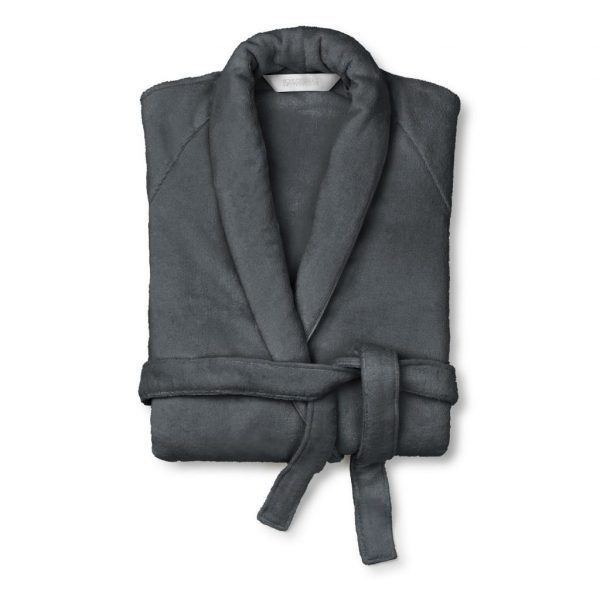 ombre bathrobe folded