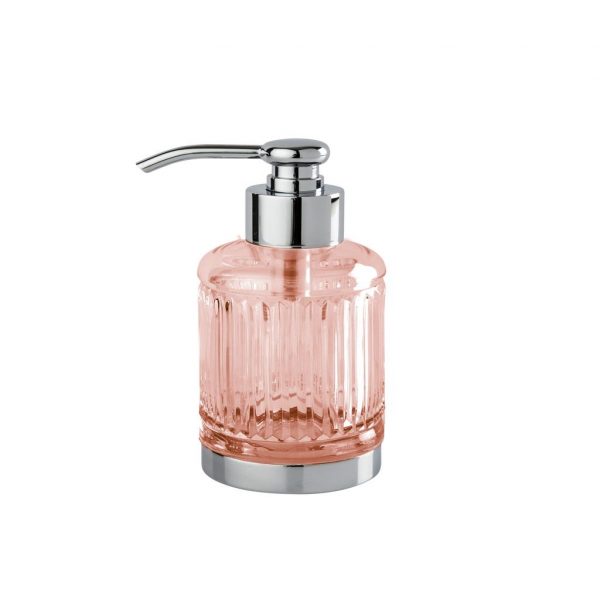 CANELLÉ" soap dispenser - Cristal & Bronze